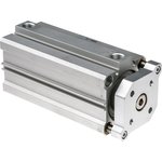 CDQMB50-100, Pneumatic Guided Cylinder - 50mm Bore, 100mm Stroke, CQM Series ...