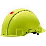 G30NGB, Peltor Uvicator G3000 Yellow Safety Helmet , Ventilated