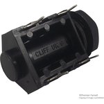 S2BNBPCA, SOCKET, 1/4" JACK, SWITCHED, 2POLE