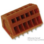 233-406, TERMINAL BLOCK, PCB, 6 POSITION, 28-20AWG
