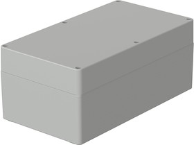 Фото 1/2 02255094, Euromas Series Light Grey Polycarbonate V0 Enclosure, IP66, IK07, Light Grey Lid, 360 x 200 x 149.5mm