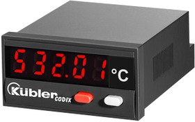 Фото 1/3 6.532.012.300, CODIX 532 On/Off Temperature Controller, 48 x 24 (1/32 DIN)mm, 10 → 30 V dc Supply Voltage