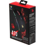 Мышь A4Tech Bloody A70 черный оптическая 6200dpi USB 8but (A70 MATTE BLACK)