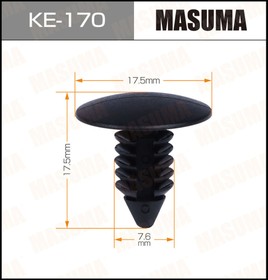 Клипса автомобильная (автокрепеж) KE-170 (MASUMA)