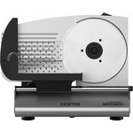 Ломтерезка Centek CT-1380, 150 Вт, толщина нарезки 3-15мм, держатель крайнего ломтика
