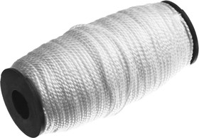 50528, СИБИН 1.5 мм, 100 м, 29 кгс, крученый, катушка, полипропиленовый шнур (50528)