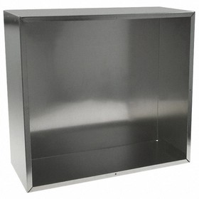 AC-1431, Natural Aluminum Chassis Enclosure - External 4 x 17 x 17 Inches - Internal 3.9 x 16.9 x 16.9 Inches