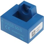 HASS 50-S, HASS Series Current Transformer, 50A Input, 50:1, 20.4 x 10.4mm Bore, 5 V