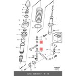 30870317, Втулка стойки стаб. VOLVO