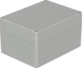 Фото 1/2 02238094, Euromas Series Light Grey Polycarbonate V0 Enclosure, IP66, IK07, Light Grey Lid, 160 x 120 x 90mm