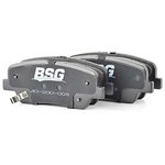 BSG 40-200-003, Тормозные колодки - задние