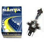 48892, Лампа 24 В H4 75/70 Вт Р43 галогенная Narva