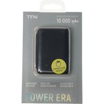 Внешний аккумулятор (Power Bank) TFN Power Era 10, 10000мAч, черный [tfn-pb-252-bk]