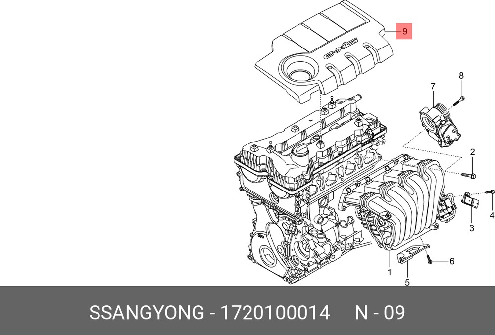 Замена двигателя SsangYong Actyon Sports