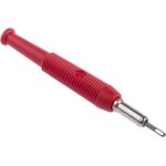 930320101, Red Female Banana Socket, 2mm Connector, Screw Termination, 6A ...