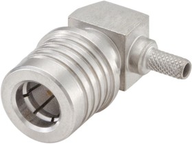 28S263-303N5, QMA Series, Plug Cable Mount, 50, Solder Termination, Right Angle Body