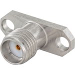 32K724-600S5, RF Connectors / Coaxial Connectors SMA Panel Jack 2 Hole Flange