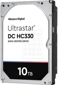 Фото 1/2 WUS721010ALE6L4, Жёсткий диск 10Tb SATA-III WD Ultrastar DC HC330 (0B42266/0B42305/0B42301)