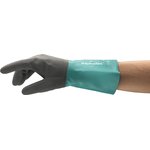 58270090, AlphaTec Green Nylon Chemical Resistant Work Gloves, Size 9, Large ...