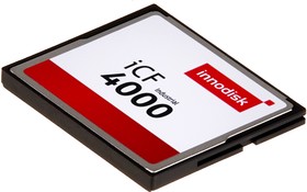 Фото 1/4 DC1M-01GD31W1DB, iCF4000 CompactFlash Industrial 1 GB Compact Flash Card