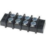 0387700104, Barrier Terminal Blocks .375 BARRIER 04P 2-ROW LOPRO