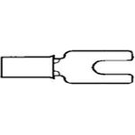 165015-0, PLASTI-GRIP Insulated Crimp Spade Connector, 2.6mm² to 6.6mm² ...