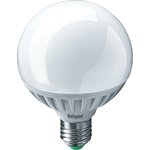 NLL-G95-12-230-2.7K-E27 (94147), Лампа светодиодная 12Вт, 1000Лм, 2700К, 220В, шар