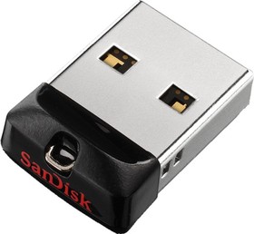 Фото 1/9 SDCZ33-016G-G35, Флэш-диск 16 Gb Cruzer Fit Black USB 2.0