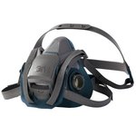 3M 6502QL, 6500 Series Half-Type Respirator Mask, Size Medium