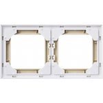 ABB EPJ Levit слоновая кость / белый Рамка 2 поста