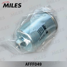 AFFF049, Фильтр топливный на инжектор ВАЗ 2110-2112 с резьбой Miles