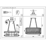 Подвесная люстра ST Luce Fabio SL1170.303.10