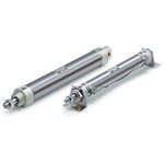 CM2B32-10Z, Pneumatic Cylinder - 32mm Bore, 10mm Stroke, CM2 Series, Double Acting