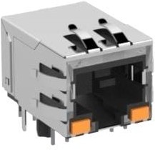 203215-E, Modular Connectors / Ethernet Connectors MJIM IM 1X1 S 810 GF5 X R THRU * L9A M5B