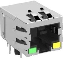 203225-E, Modular Connectors / Ethernet Connectors MJIM IM 1X1 S 810 GF5 X R THRU * L2 M5B0