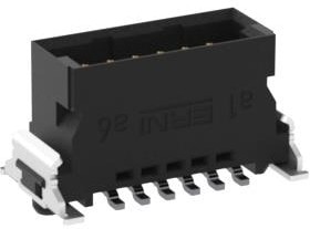 244836-E, Board to Board & Mezzanine Connectors 12-PIN,VERTICAL,SMT