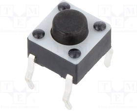 TL1105AF160Q, SWITCH TACTILE SPST-NO 0.05A 12V, E-Switch | купить в розницу и оптом