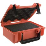 SE120F,OR, Storage Boxes & Cases Seahorse 120 Case w/ foam, 8.8 x 7.5 x 3.9" - Orange