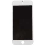 Дисплей (экран) в сборе с тачскрином для iPhone 6S Plus с рамкой белый (In-Cell)