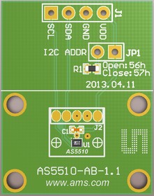 Фото 1/2 AS5510-WL_EK_AB Position Sensor Adapter Board for AS5510 AS5510