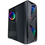 1STPLAYER F4-3R1 Корпус FIREROSE F4 / ATX, tempered glass side panels / 3x 120mm ...