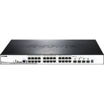 D-Link DGS-1510-28XMP/A1A PROJ Настраиваемый L2+ стекируемый коммутатор с 24 ...