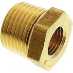 0163 21 13, Brass Pipe Fitting, Straight Threaded Reducer ...