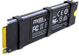 Фото 1/2 PCI-E NVME SSD M.2, радиатор для SSD дисков, толщина 6 мм