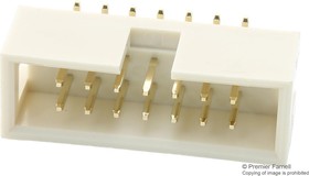 Фото 1/2 MC-254-14-00-ST-SMD, Pin Header, Wire-to-Board, 2.54 мм, 2 ряд(-ов), 14 контакт(-ов), Surface Mount Straight