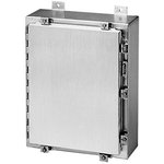 A16H1206ALLP, Continuous Hinge Enclosure with Clamps LP Type 4X, 16x12x6 ...