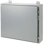 A202008LP, Continuous Hinge Enclosure with Clamps LP Type 12, 20x20 8, Gray ...