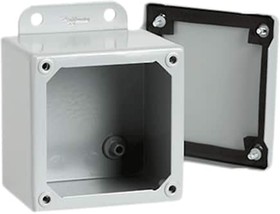 A1210SC, Screw Cover Enclosure Type 12, 12.00x10.00x5.00, Gray, Steel