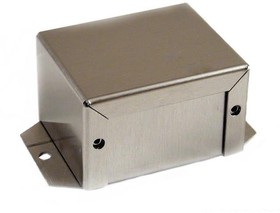 1411FBQU, Enclosures, Boxes, & Cases Utility Enclosure - 7.0 x 5.0 x 3.0" - Unfinished Aluminum w /Flanges