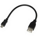 USB2.0 A(f)-micro USB B(m) B 0.2m, Компьютерный шнур USB 2.0 A(f)-micro USB B(m) ...